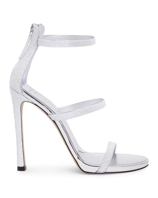 Giuseppe Zanotti White Harmony Glitter