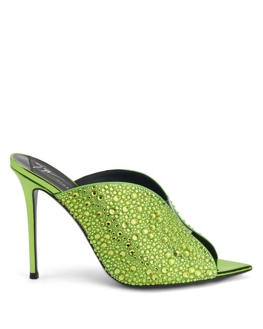 Giuseppe Zanotti Green Intriigo Sparkle