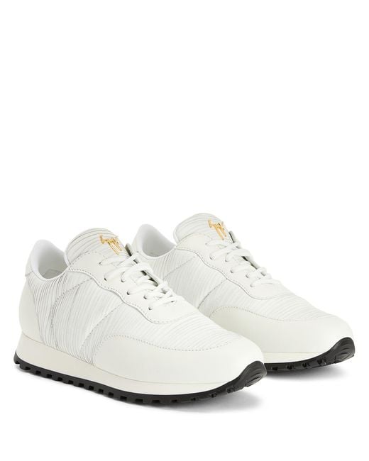 Giuseppe Zanotti White Jimi Running