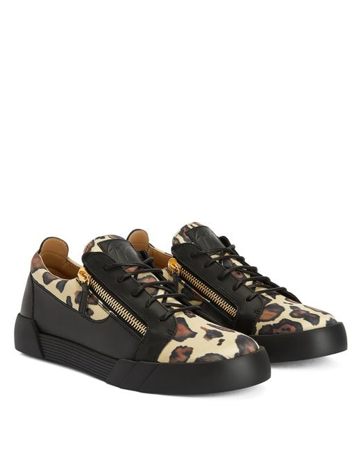 Giuseppe Zanotti Black The Shark 5.0 Low for men