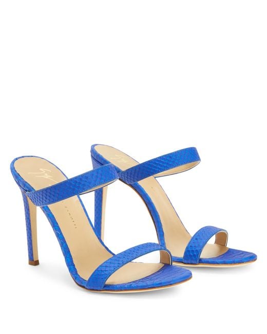Giuseppe Zanotti Blue Calista