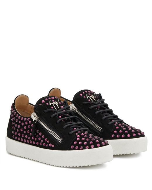 Giuseppe Zanotti Black Doris Low Jr