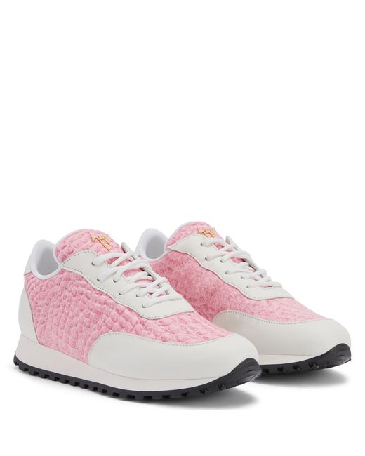 Giuseppe Zanotti Pink Jimi Running