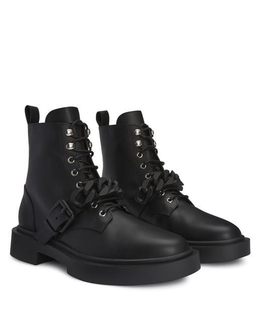 Giuseppe Zanotti Black Adric for men
