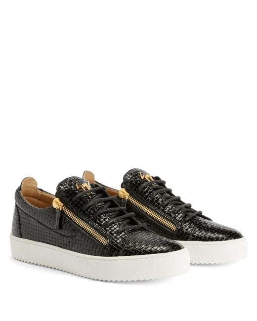 Giuseppe Zanotti Black Sneakers for men