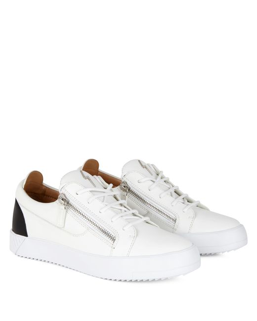 Giuseppe Zanotti FRANKIE Cuir Giuseppe Zanotti pour homme en coloris Blanc  - Lyst