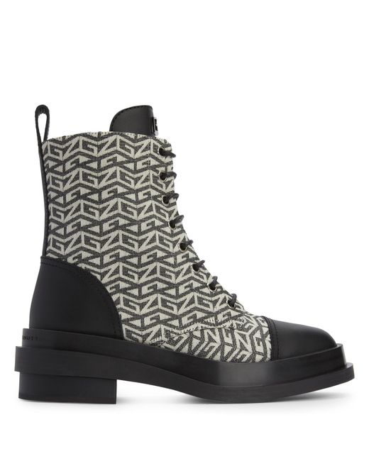 Giuseppe Zanotti Black Malick Monogram