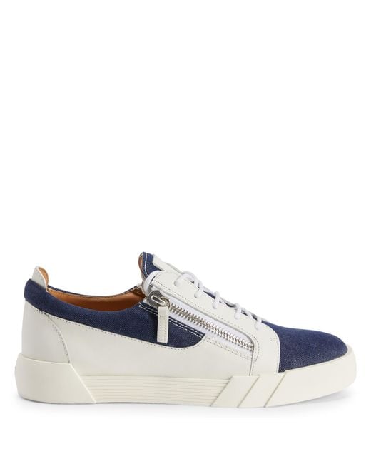 Giuseppe Zanotti Blue The Shark 5.0 Low for men