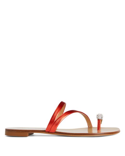 Giuseppe Zanotti Red Hillary Ring