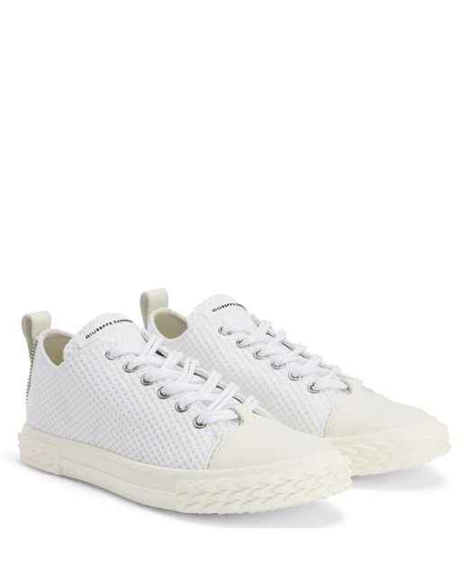 Giuseppe Zanotti White Blabber for men