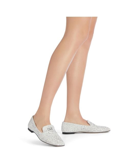 Giuseppe Zanotti White Pigalle Starlight