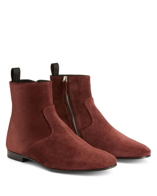 Giuseppe Zanotti Brown Ron Ankle Boots for men