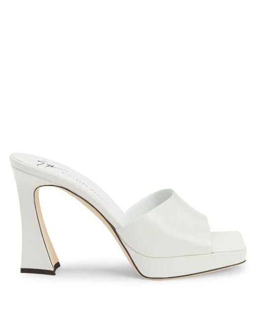 Giuseppe Zanotti White Solhene Platform
