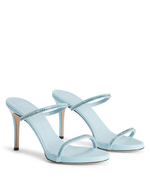 Giuseppe Zanotti Blue Iride Crystal