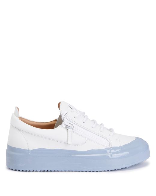 Giuseppe Zanotti White Frankie Match Two-Tone Sneakers for men