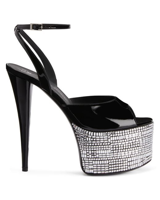 Giuseppe Zanotti Black Sandals