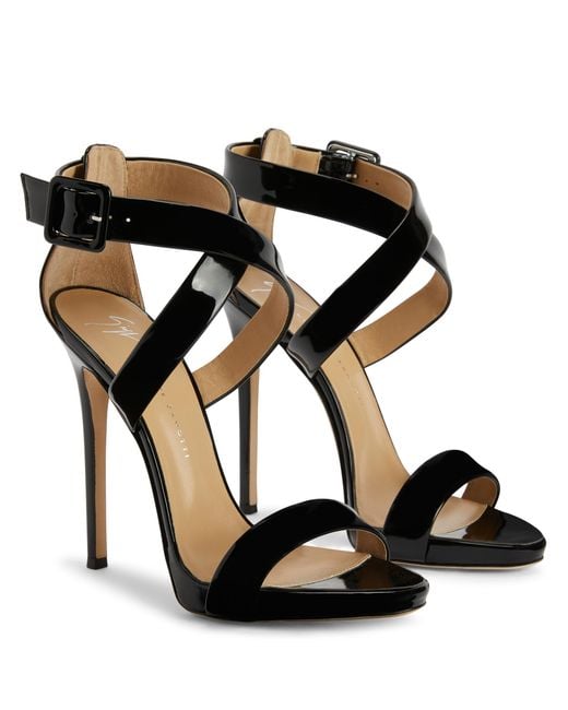 Giuseppe Zanotti Black Sandals