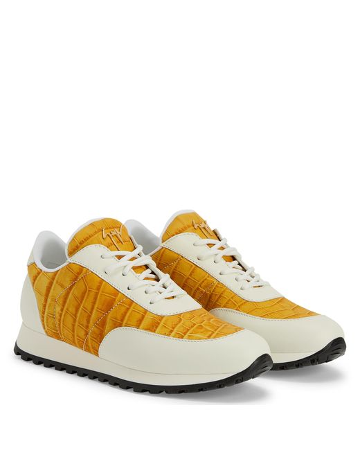 JIMI RUNNING di Giuseppe Zanotti in Yellow