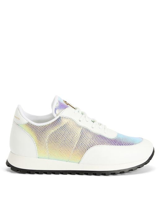 Giuseppe Zanotti White Jimi Running