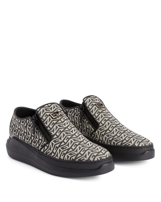 Giuseppe Zanotti Black Conley Zip for men
