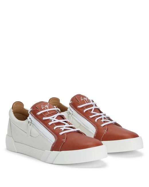Giuseppe Zanotti Brown The Shark 5.0 Low for men