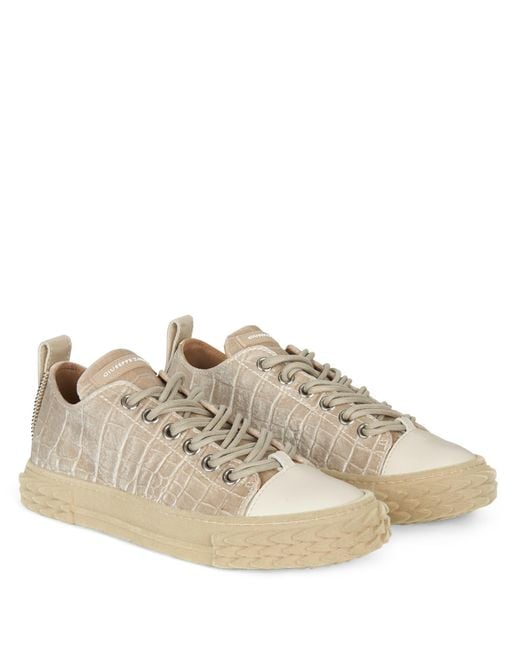 Giuseppe Zanotti White Blabber