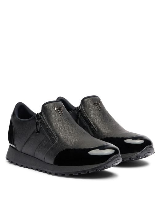 Giuseppe Zanotti Black Ilde Run for men