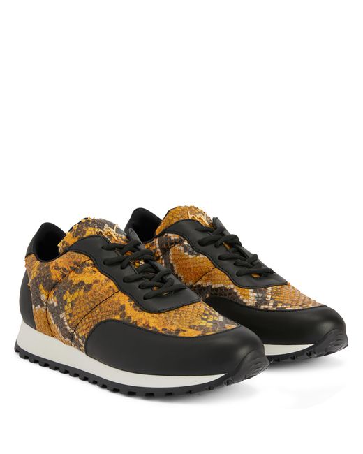 Giuseppe Zanotti Brown Jimi Running