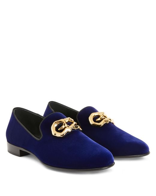 Giuseppe Zanotti Blue Leopoldino for men