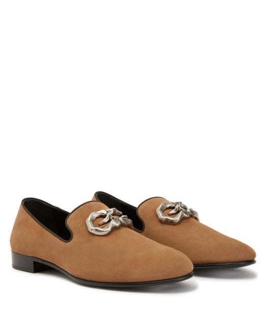 Giuseppe Zanotti Brown Leopoldino for men
