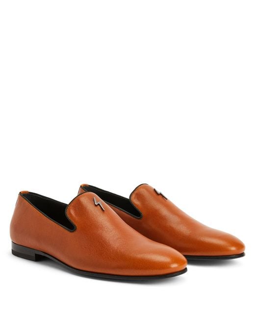 Giuseppe Zanotti Brown G-flash for men