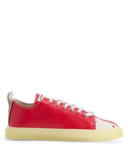 Giuseppe Zanotti Red Blabber for men