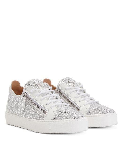 Giuseppe Zanotti White Frankie