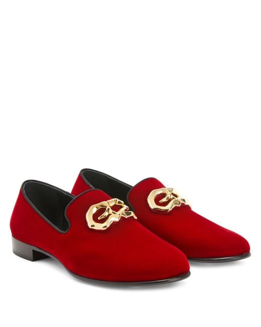 Giuseppe Zanotti Red Leopoldino for men