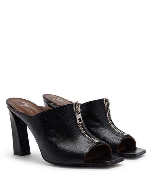 Giuseppe Zanotti Black Oraine Mule