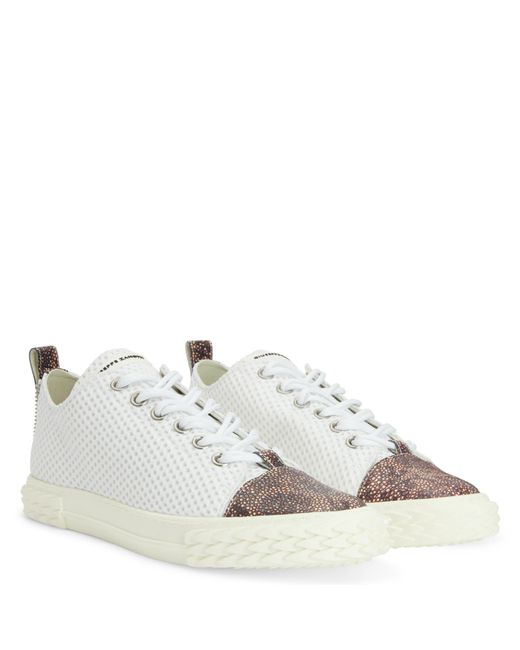 Giuseppe Zanotti White Blabber for men