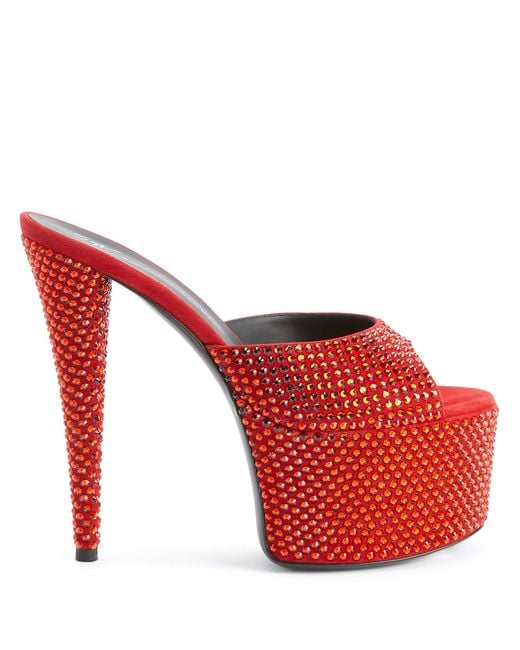 Giuseppe Zanotti Red Gz Aida