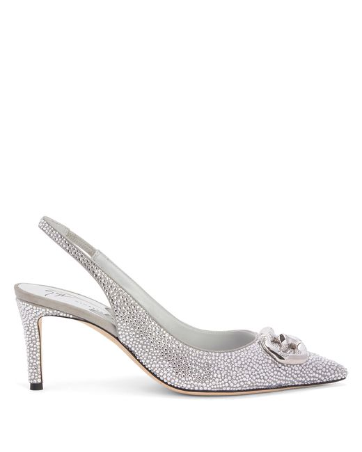 Giuseppe Zanotti Metallic Cyprienne