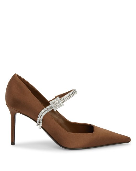Raquel Strap 85 di Giuseppe Zanotti in Brown