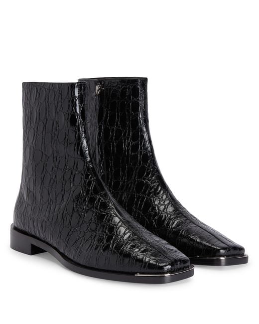 Giuseppe Zanotti Black Westport Booties for men