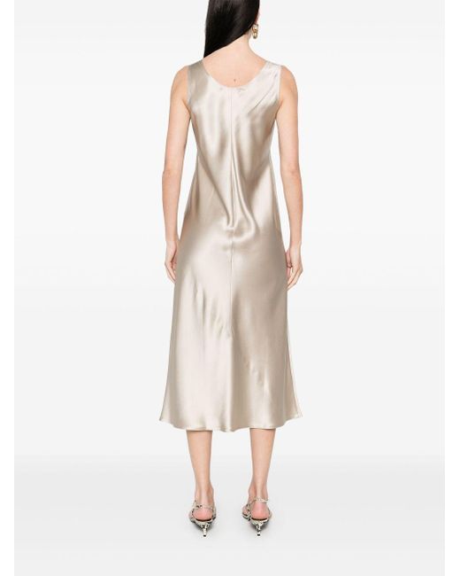 Abito midi banjo di Max Mara Pure in White da Uomo
