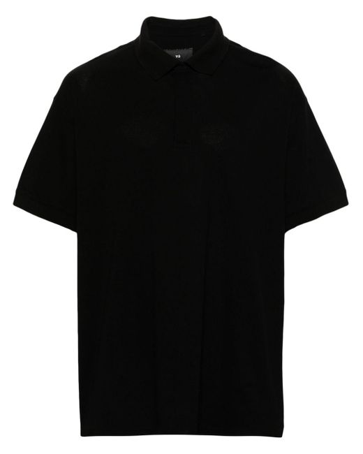 Polo di Y-3 in Black da Uomo