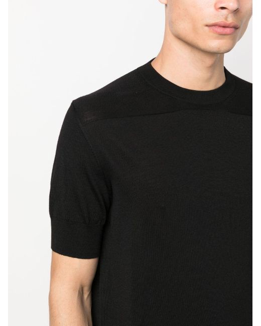 T-shirt a maniche corte di Jil Sander in Black da Uomo