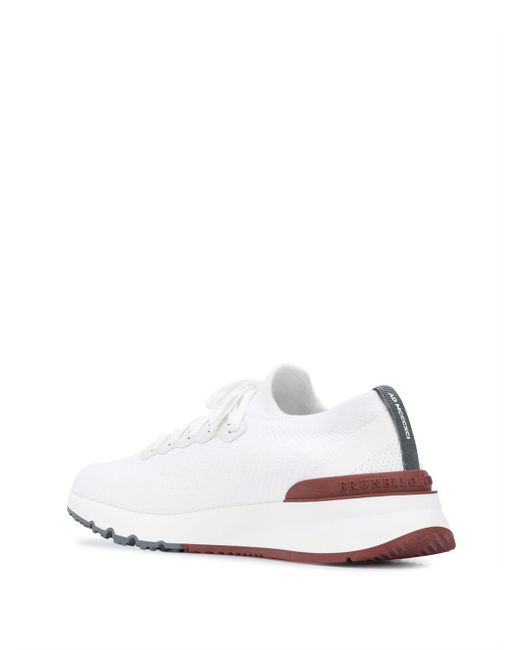 Sneaker bianca di Brunello Cucinelli in White da Uomo