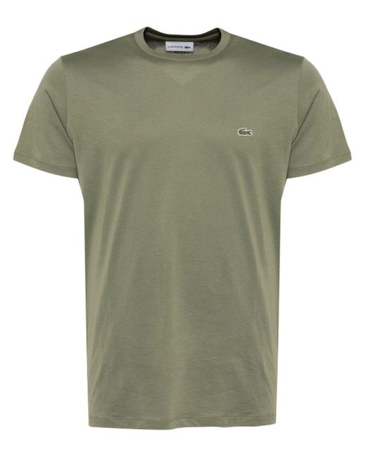 T-shirt basic di Lacoste in Green da Uomo