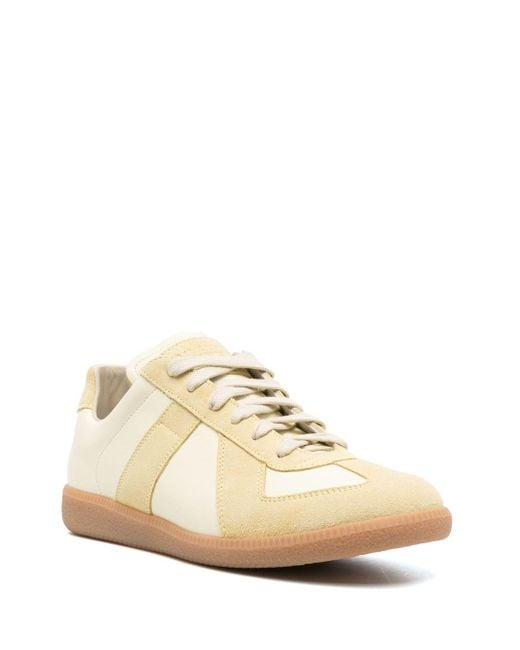 Sneaker replica beige di Maison Margiela in White da Uomo