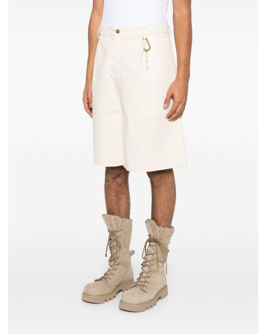 Short in canvas di DARKPARK in Natural da Uomo