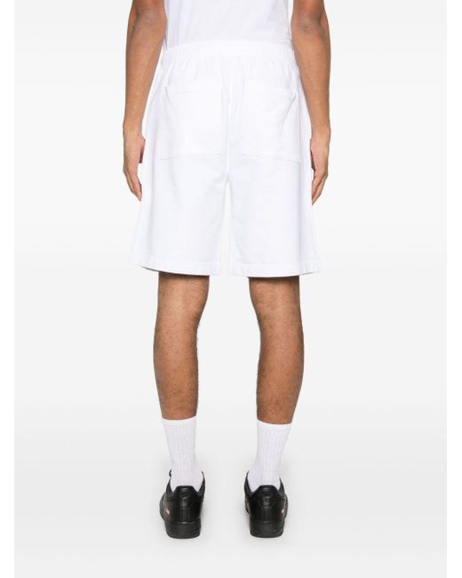 Short bianco in felpa di Axel Arigato in White da Uomo