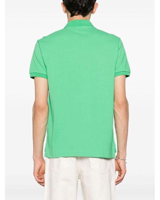 | Polo in cotone con logo ricamato | male | VERDE | XL di Polo Ralph Lauren in Green da Uomo
