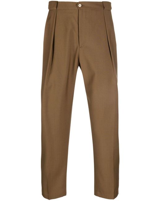 Pantalone portobello marrone di BRIGLIA in Natural da Uomo